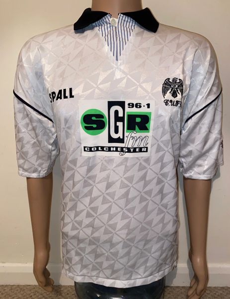 1994/95 COLCHESTER UNITED MATCH WORN AWAY SHIRT #17