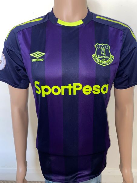 2017/18 EVERTON MATCH WORN U23 THIRD SHIRT #16