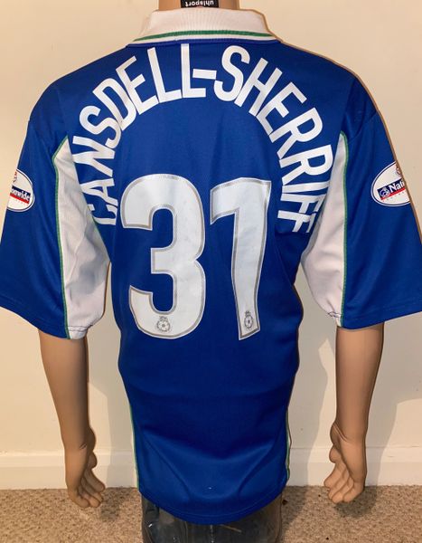 2002/03 ROCHDALE MATCH WORN HOME SHIRT (CANSDELL-SHERRIFF #31)