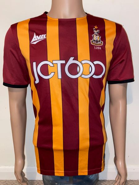 2019/20 BRADFORD CITY MATCH WORN HOME SHIRT (OTEH #25)