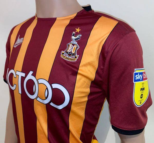 bradford city shirt for sale