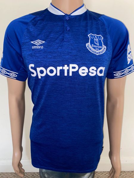everton multi coloured shirt