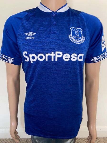 2018/19 EVERTON MATCH WORN U23 HOME SHIRT #7