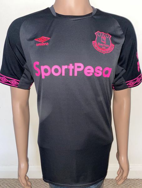 2018/19 EVERTON MATCH WORN U23 AWAY SHIRT #15