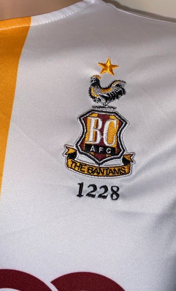 bradford city shirt for sale