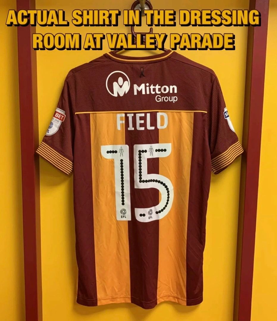 bradford city shirt for sale