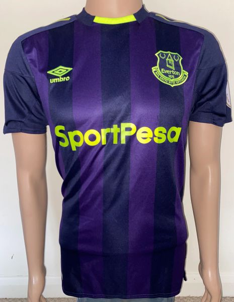 2017/18 EVERTON MATCH WORN U23 THIRD SHIRT #6