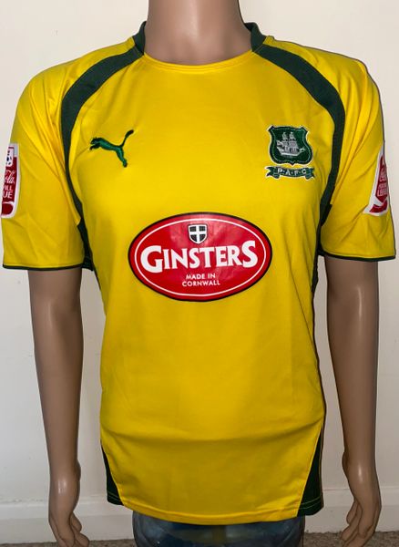 2007/08 PLYMOUTH ARGYLE MATCH WORN AWAY SHIRT (HODGES #17)