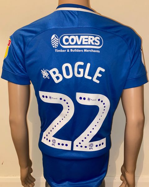 2018/19 PORTSMOUTH MATCH WORN HOME SHIRT (BOGLE #22)