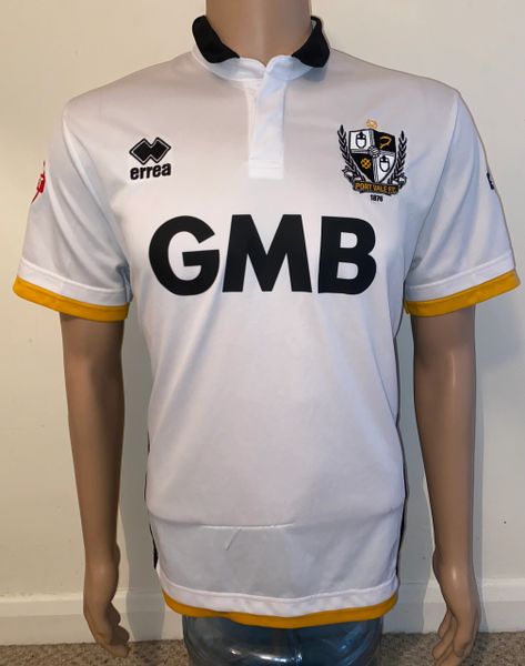 2014/15 PORT VALE MATCH ISSUE HOME SHIRT COULIBALY #25