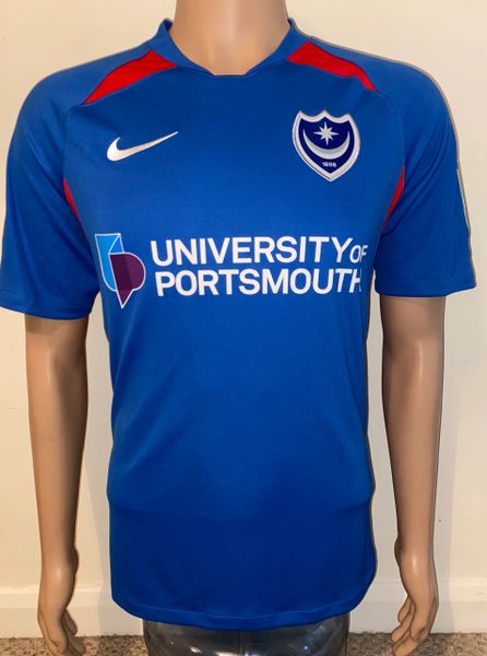 2019/20 PORTSMOUTH MATCH WORN HOME SHIRT (CASEY #31 carabao cup)