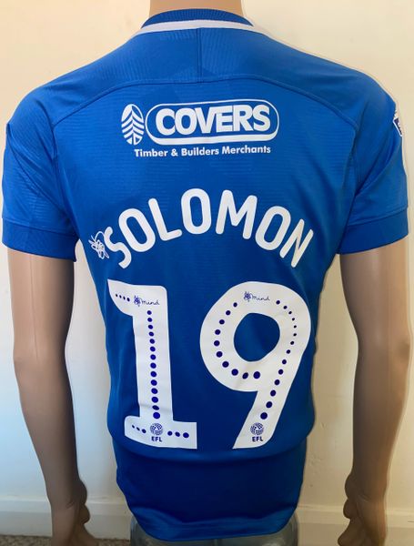 2018/19 PORTSMOUTH MATCH WORN HOME SHIRT (OTABOR #19 v SUNDERLAND League 1 play offs)