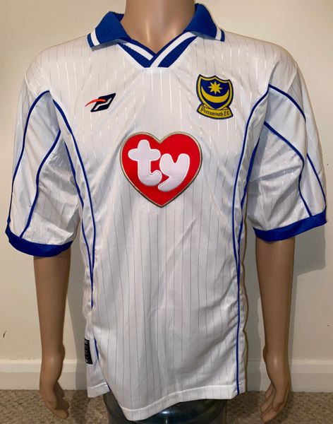 2003/04 PORTSMOUTH MATCH ISSUE THIRD SHIRT (HUNT #42)