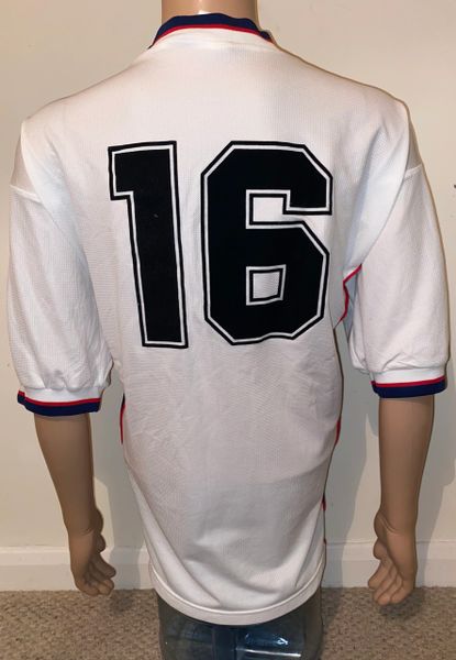 1998/99 GUNNLAUGSSON #11 Bolton Wanderers Reebok Football Shirt