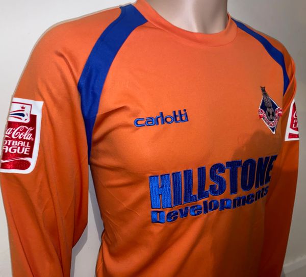 2007/08 OLDHAM ATHLETIC MATCH WORN AWAY SHIRT CONSTANTINE #30 | MATCH ...