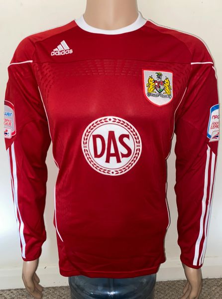 2010/11 MATCH ISSUE BRISTOL CITY HOME SHIRT KEOGH #11