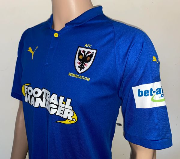 afc wimbledon retro shirt