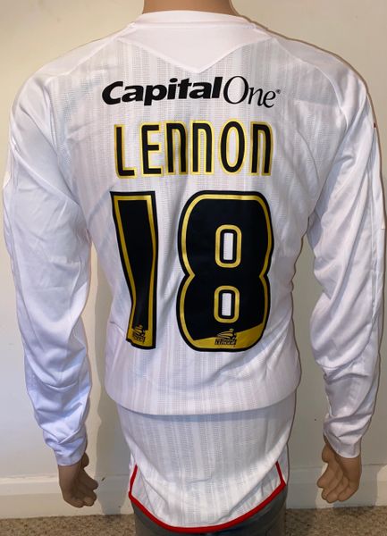 2007/08 NOTTINGHAM FOREST MATCH WORN AWAY SHIRT (LENNON #18)