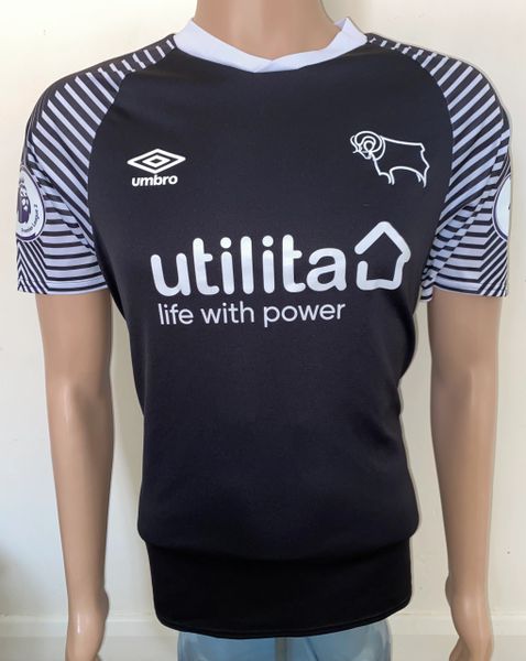 2019/20 DERBY COUNTY MATCH WORN U23 AWAY SHIRT #6