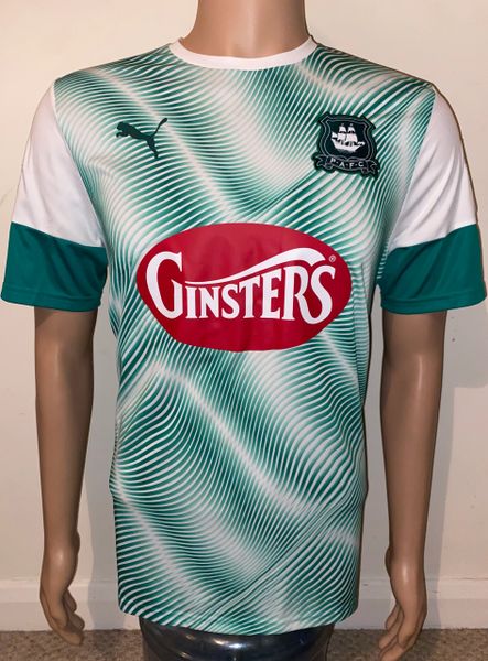 2019/20 PLYMOUTH ARGYLE MATCH ISSUE AWAY SHIRT (SMITH BROWN #23)