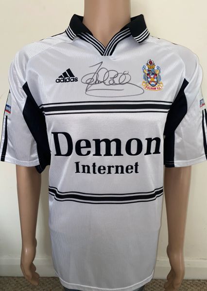 signed fulham shirt