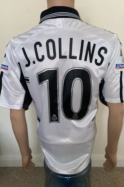 2000/01 FULHAM MATCH WORN ADIDAS HOME SHIRT (COLLINS 10)