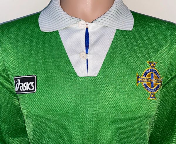 1994-96 NORTHERN IRELAND MATCH ISSUE HOME SHIRT #14 (MCGIBBON) | MATCH ...