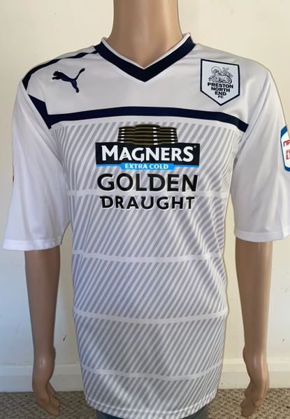 2012 PRESTON NORTH END MATCH WORN SHIRT BYROM #13