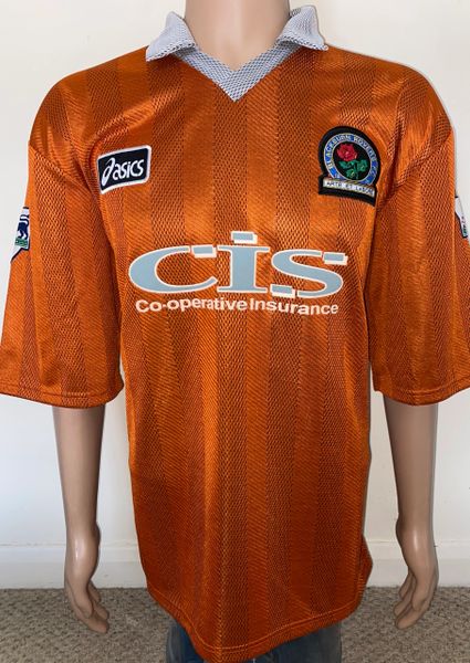 1996-98 BLACKBURN ROVERS MATCH ISSUE AWAY SHIRT (CROFT #20) | MATCH ...