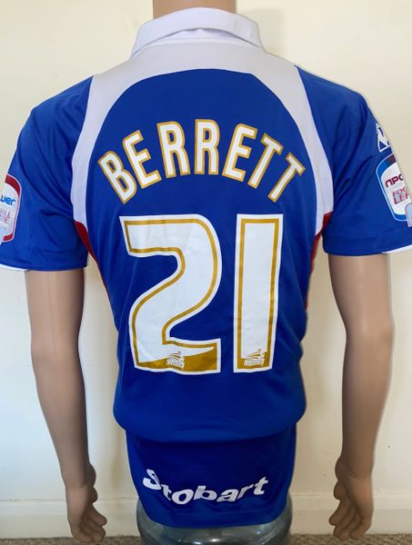 2010/11 MATCH WORN CARLISLE UNITED HOME SHIRT (BERRETT #21)