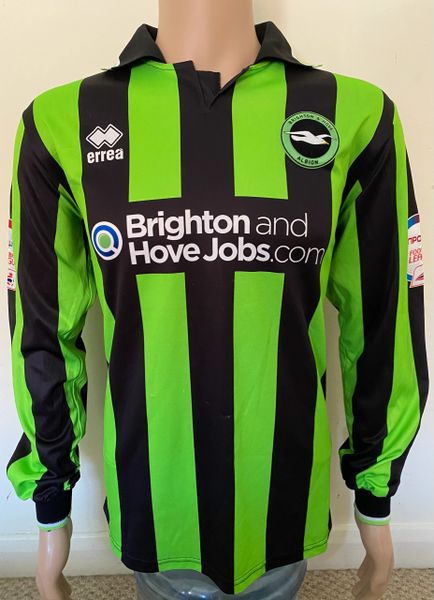 2012/13 BRIGHTON AND HOVE ALBION MATCH WORN AWAY SHIRT (BARNES #9)