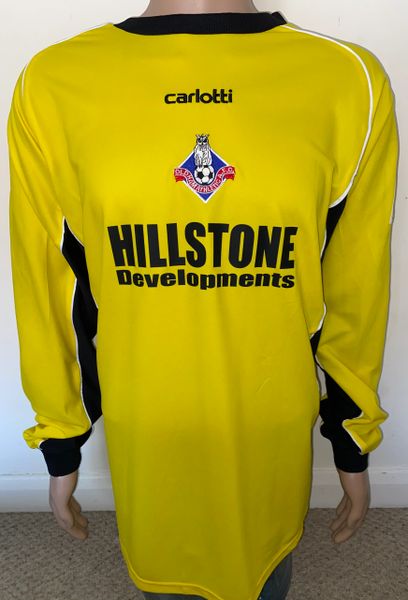 2006/07 OLDHAM ATHLETIC MATCH WORN GOALKEEPERS SHIRT HOWARTH #13