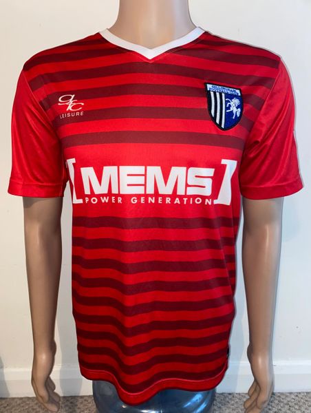 2016/17 GILLINGHAM MATCH WORN AWAY SHIRT (PASK #18)