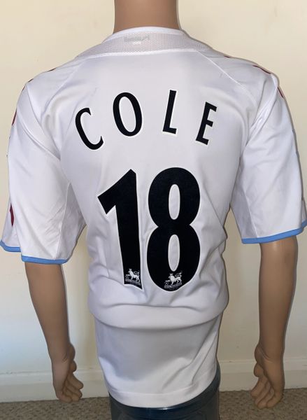 2004/05 ASTON VILLA MATCH WORN AWAY SHIRT (COLE #18)