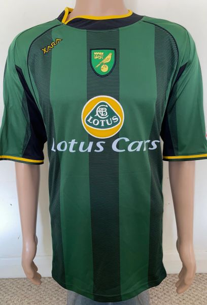 2006 NORWICH CITY MATCH WORN AWAY SHIRT REHMAN #19