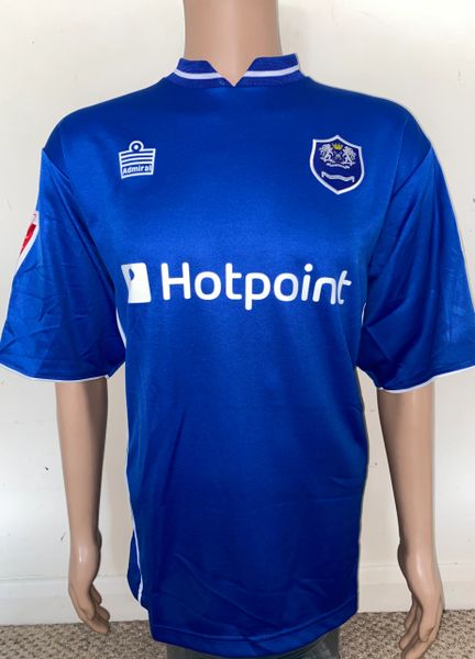2005 PETERBOROUGH UNITED MATCHWORN SHIRT (DANNY CROW #22)