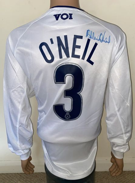 2002/03 PRESTON NORTH END MATCH WORN HOME SHIRT (O'NEIL #3)