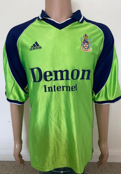 1999/2000 FULHAM MATCH WORN ADIDAS AWAY SHIRT (MELVILLE #4)