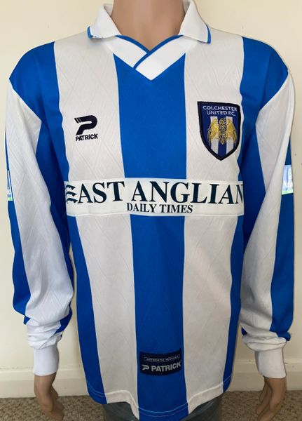 1999/2000 COLCHESTER UNITED MATCH WORN HOME SHIRT (WILLIAMS #14)