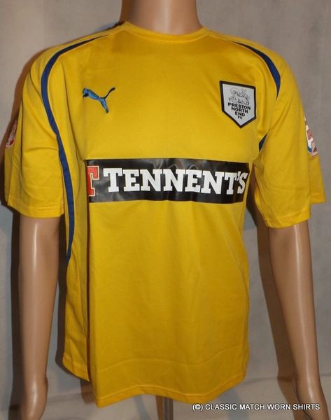 2011/12 PRESTON NORTH END MATCH WORN SHIRT IAN ASHBEE #24 | MATCH WORN ...