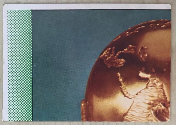 1974 WORLD CUP PANINI ORIGINAL UNUSED STICKER FIFA WORLD CUP SECTION 52