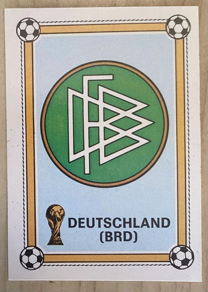 1978 ARGENTINA WORLD CUP PANINI ORIGINAL UNUSED STICKER TEAM BADGE WEST GERMANY