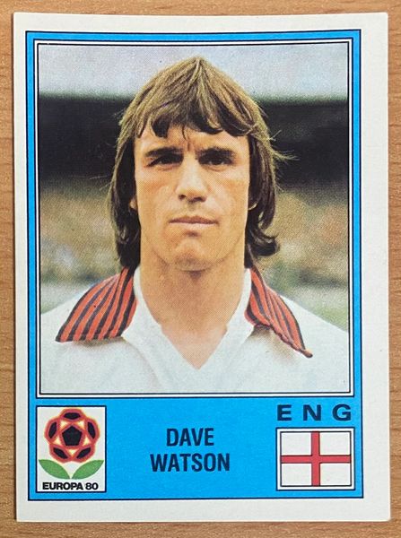 1980 PANINI EUROPA 80 ITALY ORIGINAL UNUSED STICKER ENGLAND DAVE WATSON 120