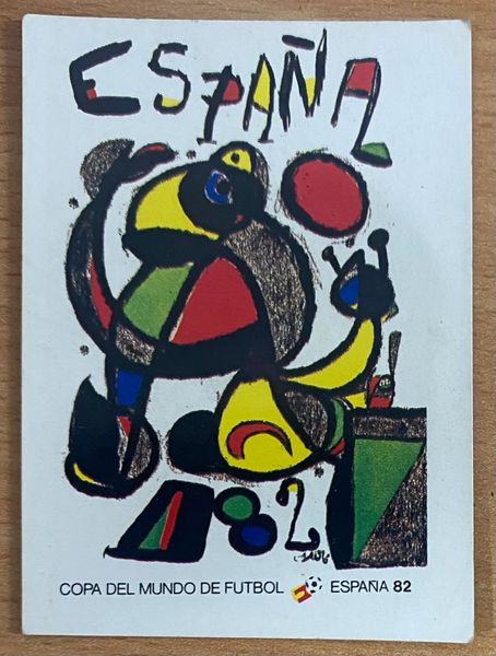 1982 SPAIN ESPANA 82 WORLD CUP PANINI ORIGINAL UNUSED STICKER TOURNAMENT POSTER 4