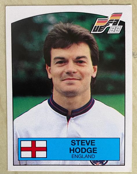 1988 PANINI EURO 88 ORIGINAL UNUSED STICKER STEVE HODGE ENGLAND 171