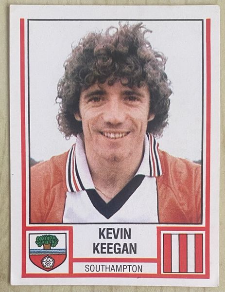 1981 ORIGINAL UNUSED PANINI FOOTBALL 81 STICKER KEVIN KEEGAN SOUTHAMPTON