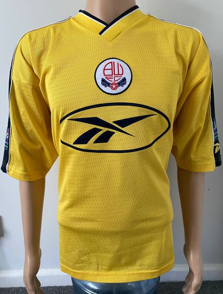 1998/99 BOLTON WANDERERS MATCH WORN AWAY SHIRT #16