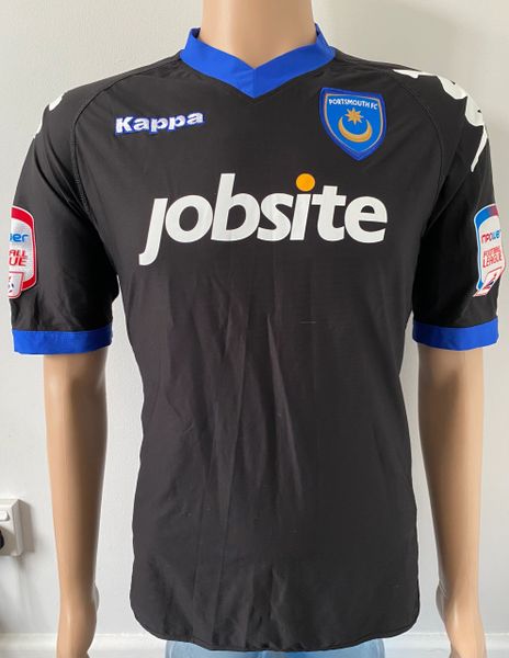 2010/11 MATCH WORN AND PORTSMOUTH AWAY SHIRT (NUGENT #10)