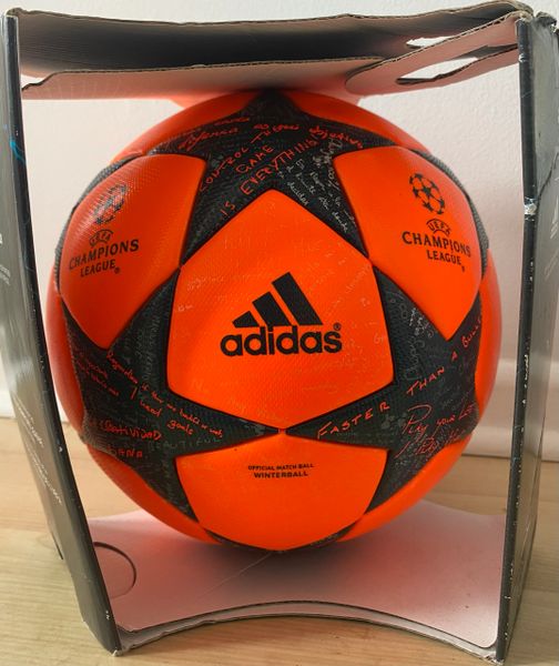 2016/17 ORIGINAL ADIDAS FINALE EUROPEAN CHAMPIONS LEAGUE OFFICIAL WINTER MATCH BALL BNIB