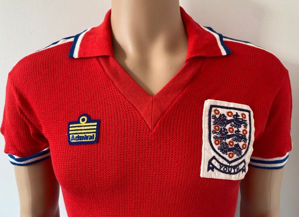 england 1978 away shirt admiral adult xl.